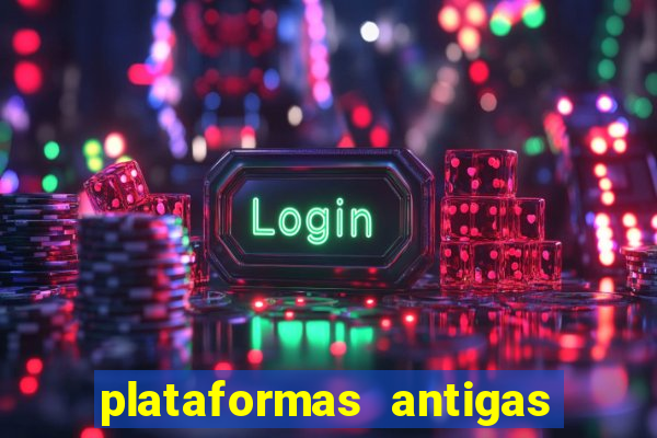 plataformas antigas de jogos